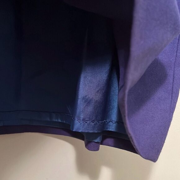 Pendleton Women's Blue Made in USA Pure Virgin Wool Midi Skirt Size 18W NWT - Picture 5 of 8